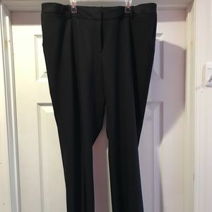 Worthington Black Curvy Fit Dress Pants Size 18